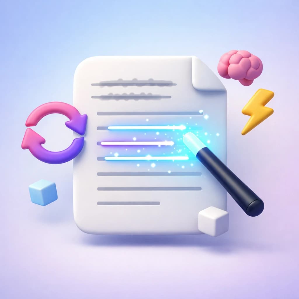 AI Sentence Rewriter: Best Free Tool to Rewrite AI Text